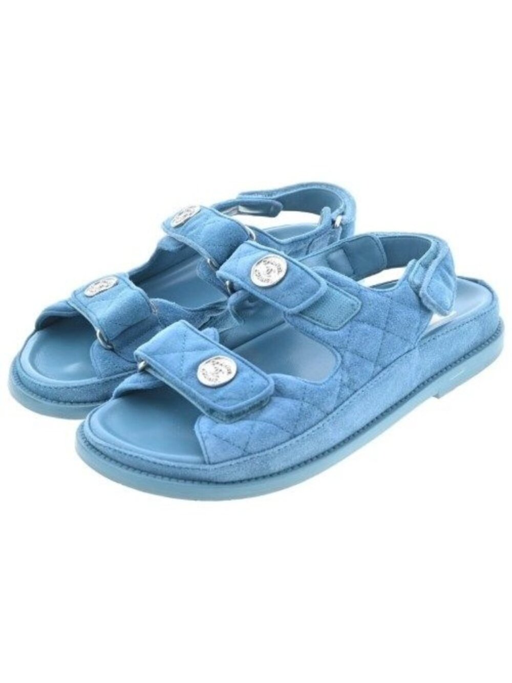 Chanel Sandals Blue